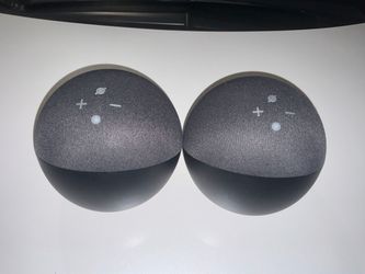Amazon Echo Dot Smart Speakers – Lot of 2