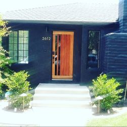 Custom Hardwood Entry Doors