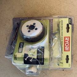 RYOBI Wood/metal Door Lock Installation Kit 