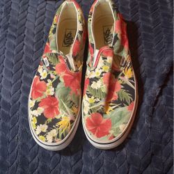 Vans Floral Shoes 