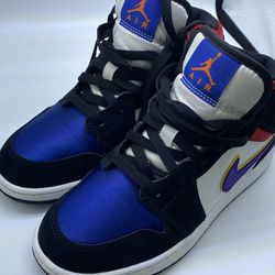 Nike Air 1 Mid lakers Top 3 Shoes in Blue for Men