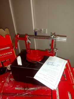 Apple peeler and slicer