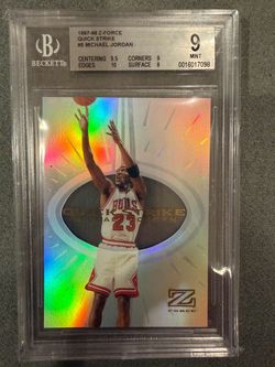 1997 Michael Jordan quick strike BGS 9