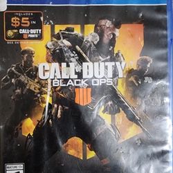 PS4 Call of Duty Black Ops