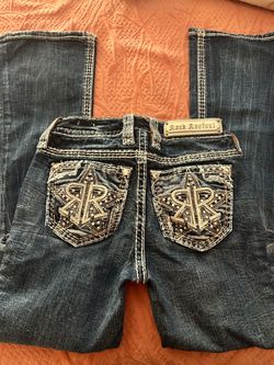 ROCK REVIVAL BOOTCUT JEANS