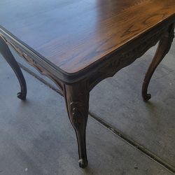 Solid Oak Coffee Table & End Tables & Sofa Table