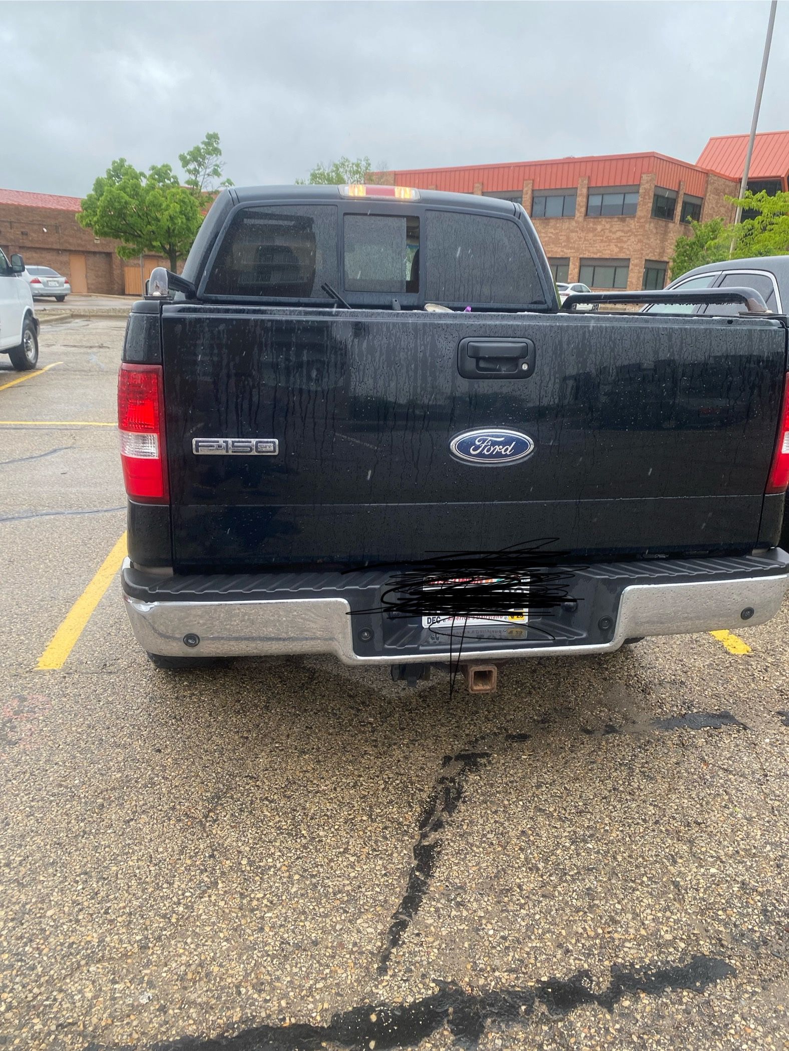 F-150 Ford Truck Black And Brown Inside