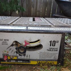 10 Inch Table Saw 