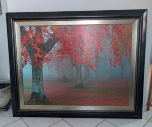 Dimensions of painting:59 inches x 47.5 inches