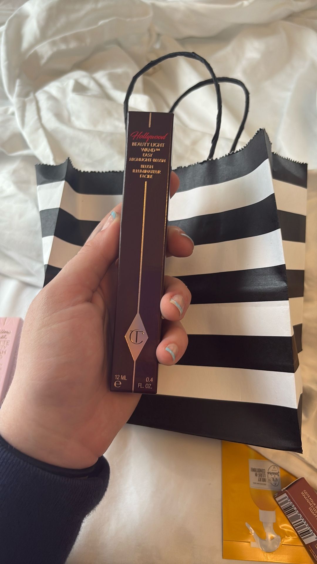 Charlotte Tilbury liquid blush shade pinkGasm