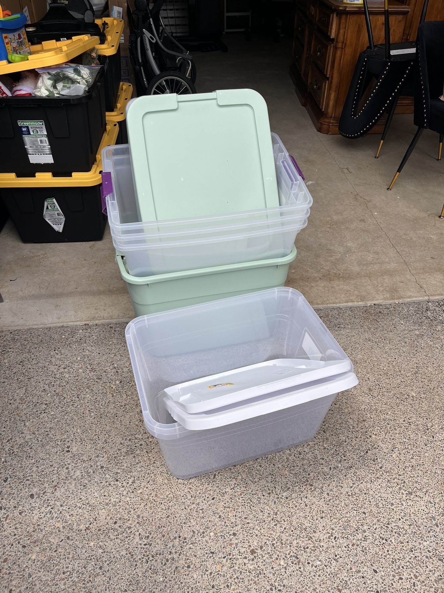 FREE STORAGE BINS