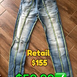 Dry Rot Jeans Size 30 NEVER WORN