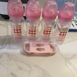 Dr. Brown’s Pink 9 Ounce Bottles