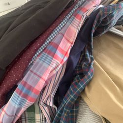 J CREW SHIRTS,SWEAT SHIRT,PANTS 