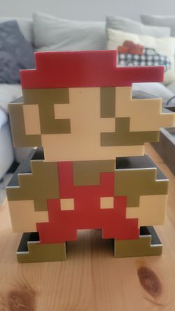 Battery Operated Mario Lamp