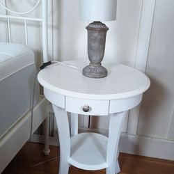 Side Tables And Lamps Set (2)