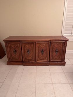 Vintage credenza solid wood great piece