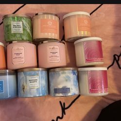 $10 Each Candle From Bath And Body’s