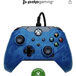 PDP Gaming Wired Controller: Midnight Blue - Xbox One/X