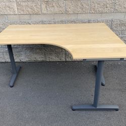 BIRCH RIGHT CORNER GALANT DESKS 