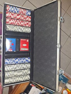 Poker Chip Set in Aluminum Case