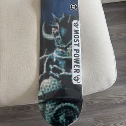 DARKSTAR DOTS SKATEBOARD DECK-8.0 BLUE hyb