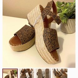 Leopard Wedges 