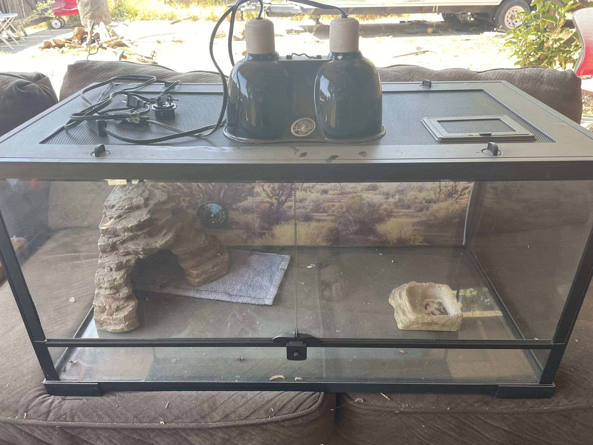 50 Gallon Reptile Tank