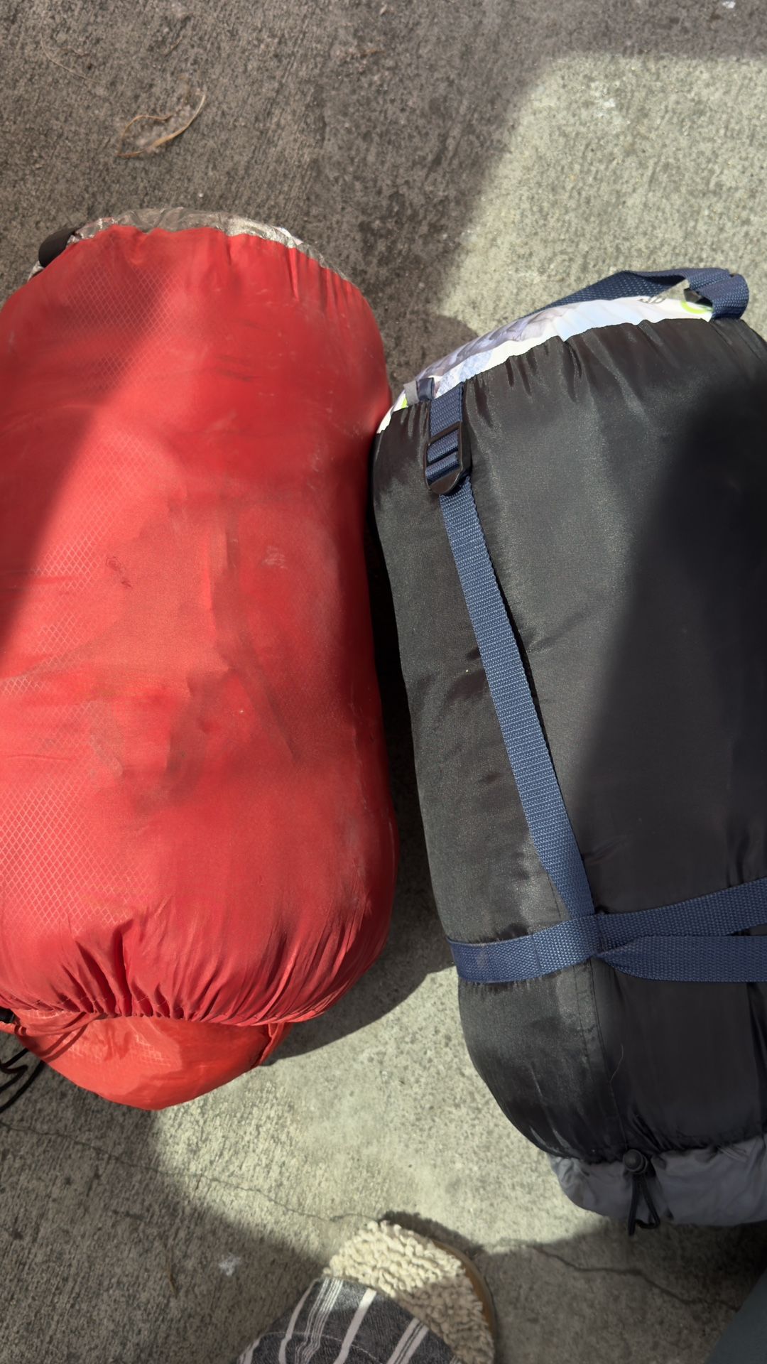 2 Sleeping Bags – Gently Used – $30 for Both or $20 Each