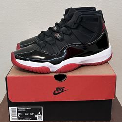 Jordan 11 Bred Size 8.5 No Box