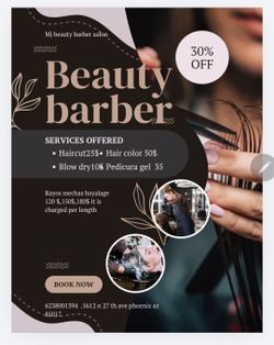 Salon de belleza y barber