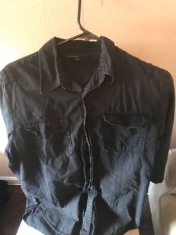 Black long sleeve shirt