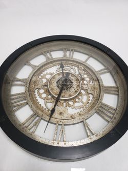 Sterling And Noble No.9 Gear wall Clock 24"