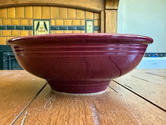 Fiestaware Burgundy colored Serving Bowl