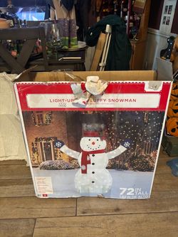 Christmas decoration 72 inch LED snowman