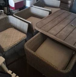 Outdoor table set