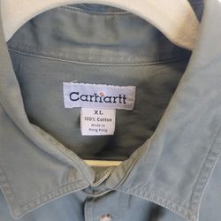  Mens Carhartt Button Down Shirt
