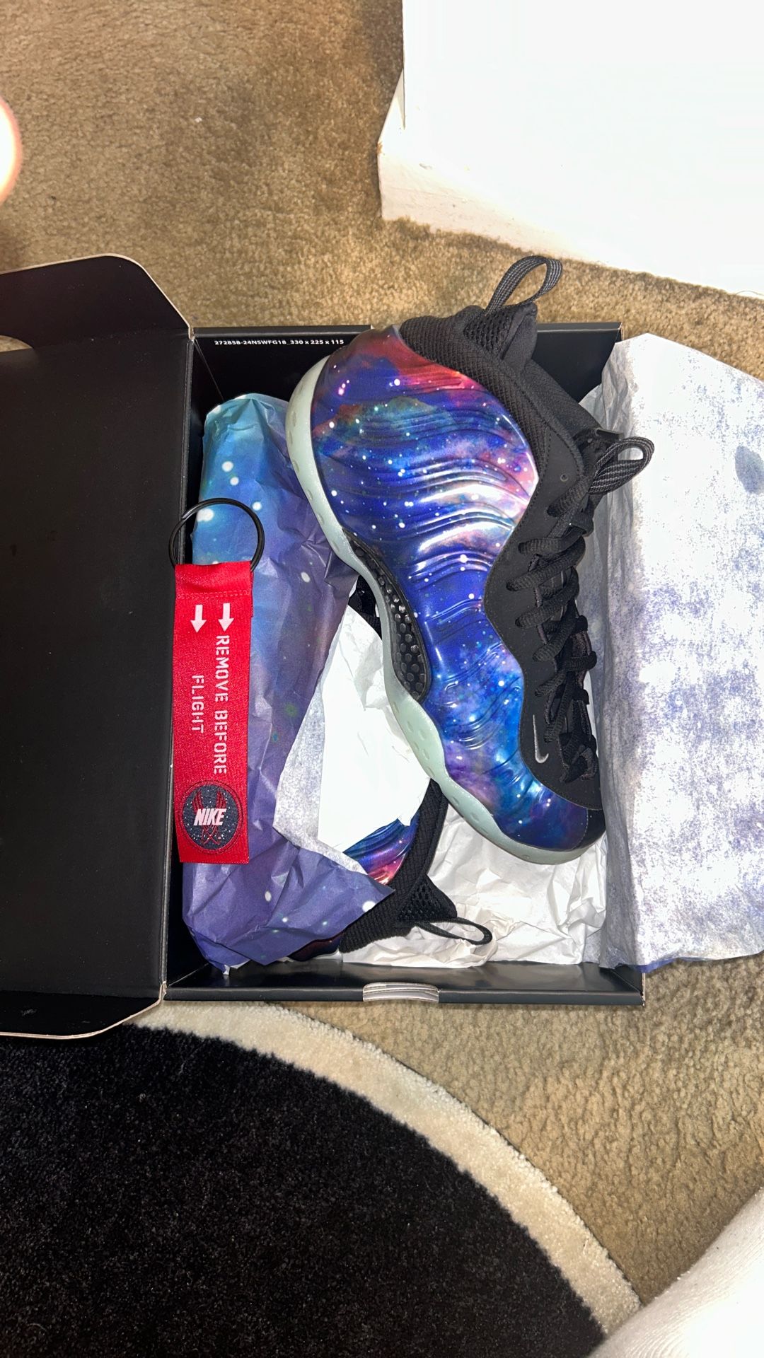 Nike Foamposite Galaxy