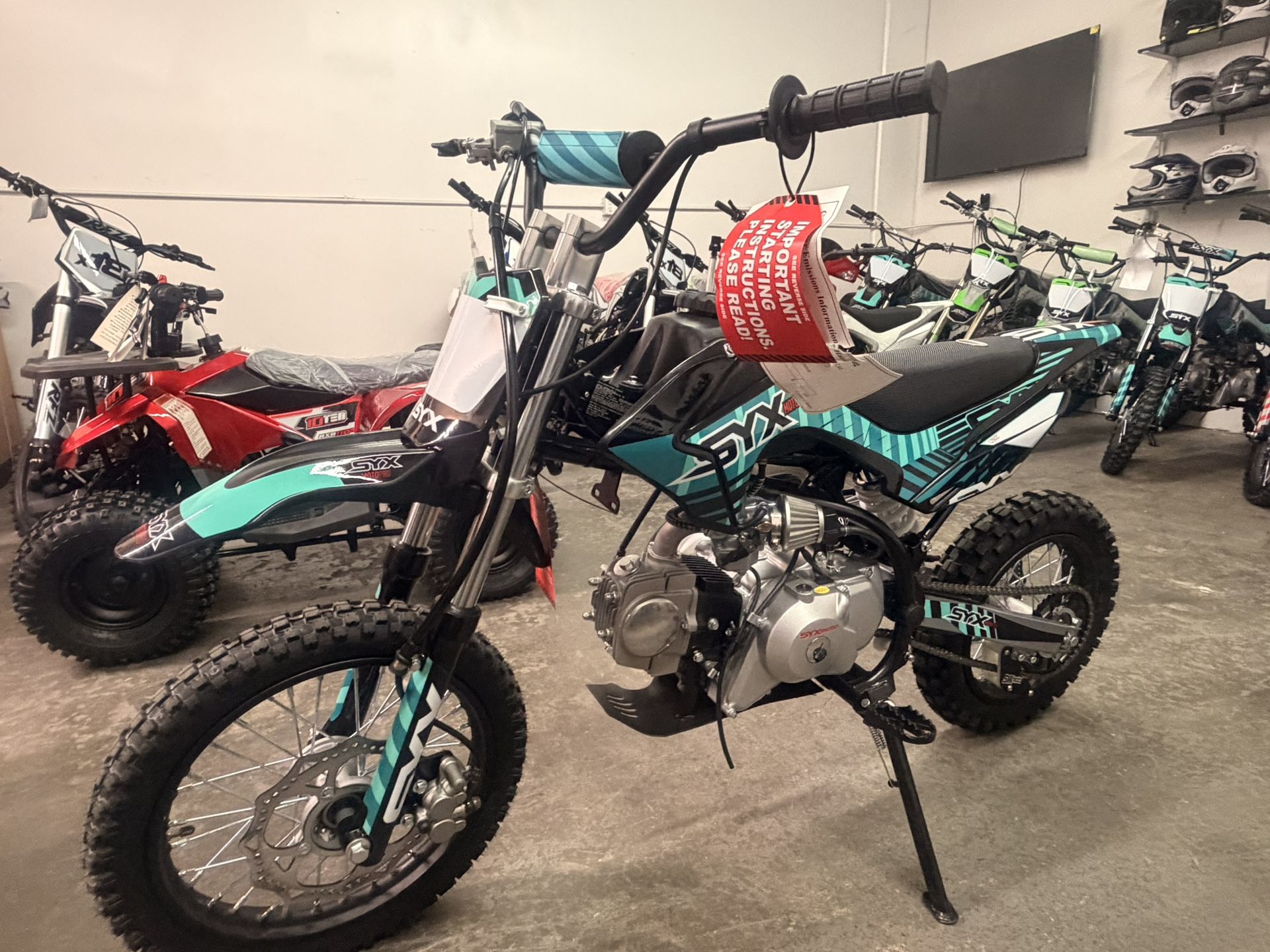 2025 Syx rooster Gas dirt bike