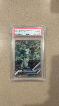 2025 shoebox treasures shohei ohtani #95 PSA 10