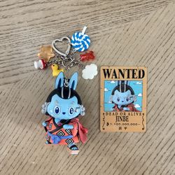 The Monsters x One Piece Series Handmade Keychain - Jinbe