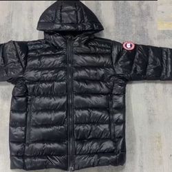 Canada Goose Crofton Hooded Puffer Jacket Black (BRAND NEW)