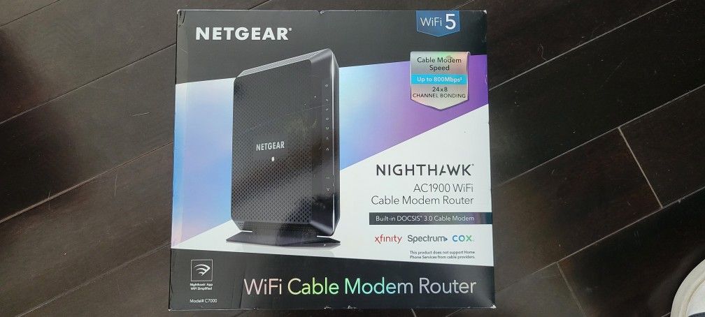 Netgear wifi cable modem -new