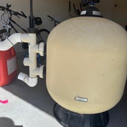 Pool sand filter