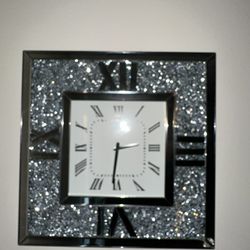 Heavy Glass Clock 