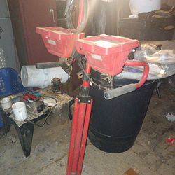 Work light double head