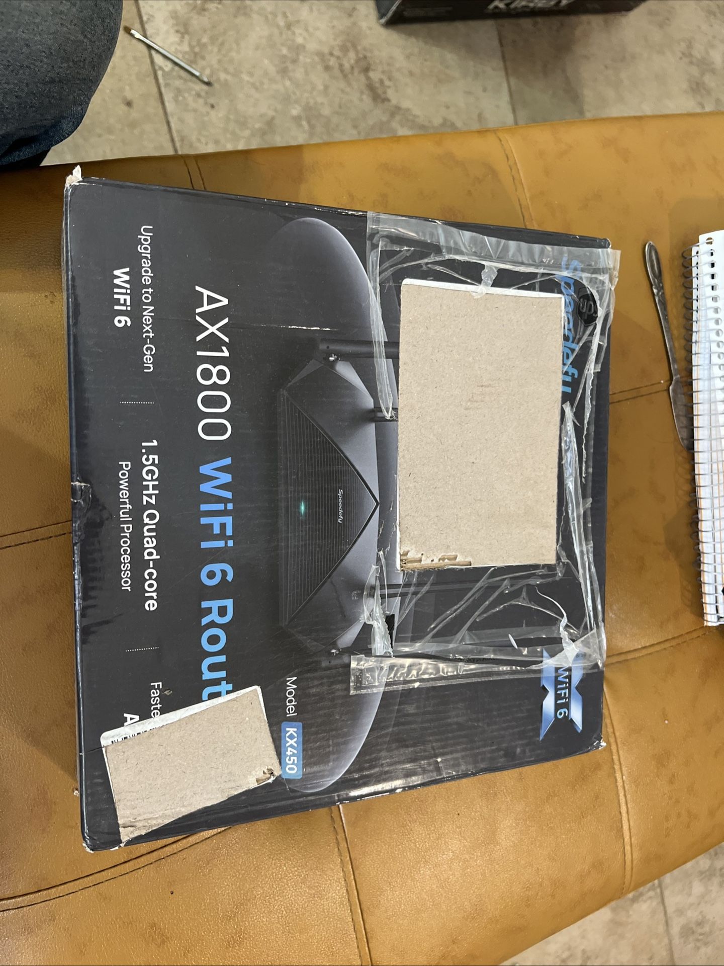 WiFi 6 Router, AX1800 Smart WiFi Router, 4-Stream Dual Band Wireless Router f...