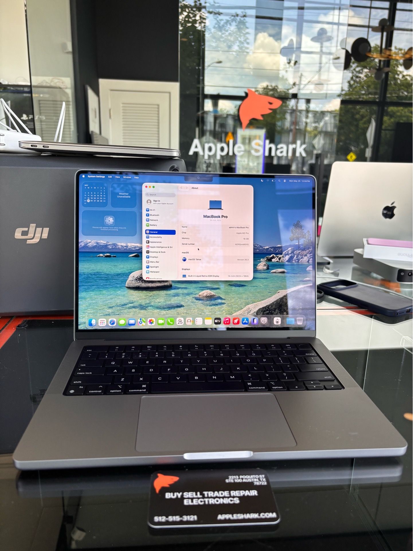 MacBook Pro 14” M2 Pro Chip 16GB RAM 512SSD ! 90 Day Warranty! We offer financing.