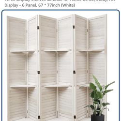 Partition Wooden Shelving