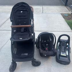 Joie and ginger travel system